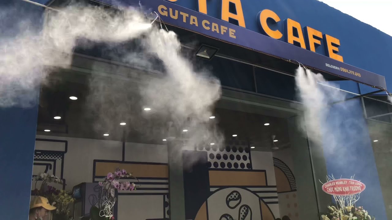 Cải thiện không khí tại quán cafe với máy phun sương Cách hoạt động và ưu điểm